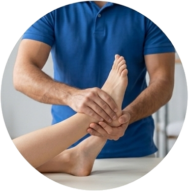 Ilustração de fisioterapia